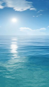 Sunny-Clear-Ocean-Skyline-Landscape-iPhone-6-plus-wallpaper-ilikewallpaper_com