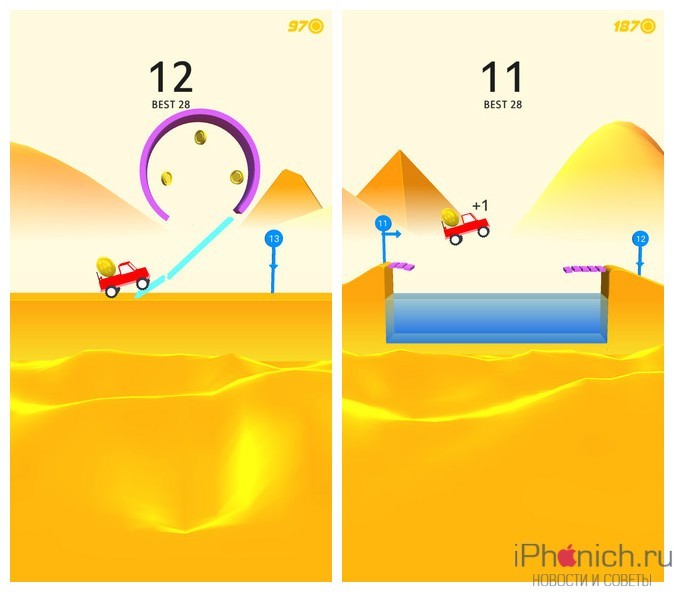 Risky Road - простая, но веселая игра для iPhone и iPad