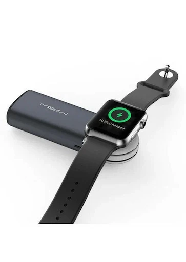 Внешний аккумулятор с магнитным креплением для Apple Watch