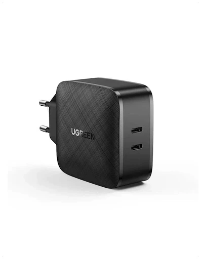 Сетевое зарядное устройство UGREEN 2*USB-C 66W