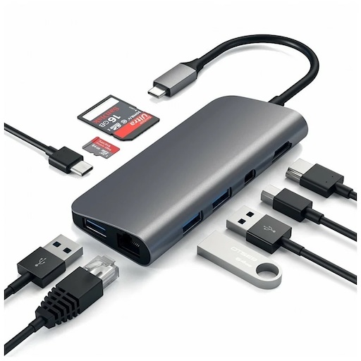 USB-концентратор Satechi Aluminum