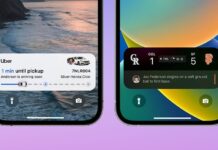 В iOS 16.1 на главном экране iPhone появились живые действия. / © Apple