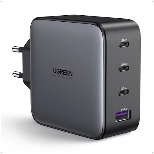 Многопортовое зарядное устройство Ugreen 100 Вт 