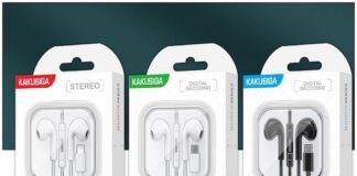Наушники Kakusiga USB-C, наушники Type-C