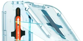 Защитное стекло Spigen для iPhone 12 Pro Max