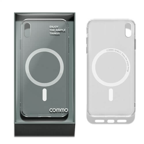Прозрачный чехол COMMO Shield Case для iPhone X/Xs с поддержкой беспроводной зарядки