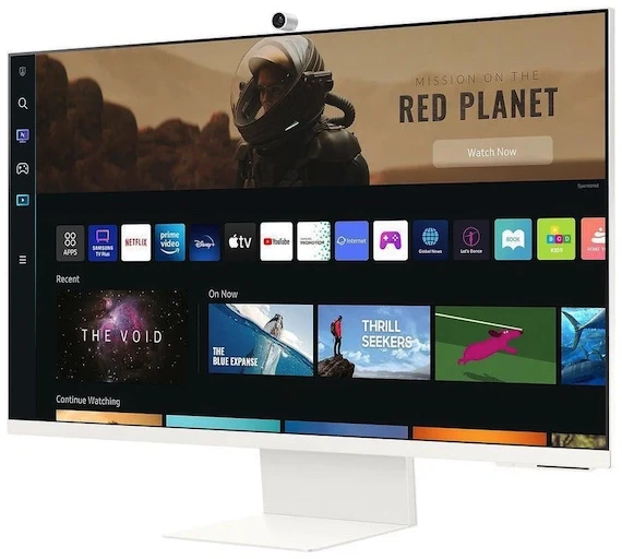 Samsung M8 Smart Monitor: альтернатива Apple Studio Display