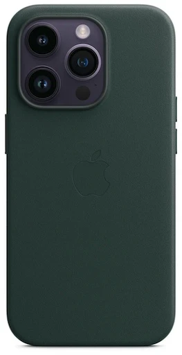 Чехол Apple iPhone 14 Pro Leather MagSafe Forest
