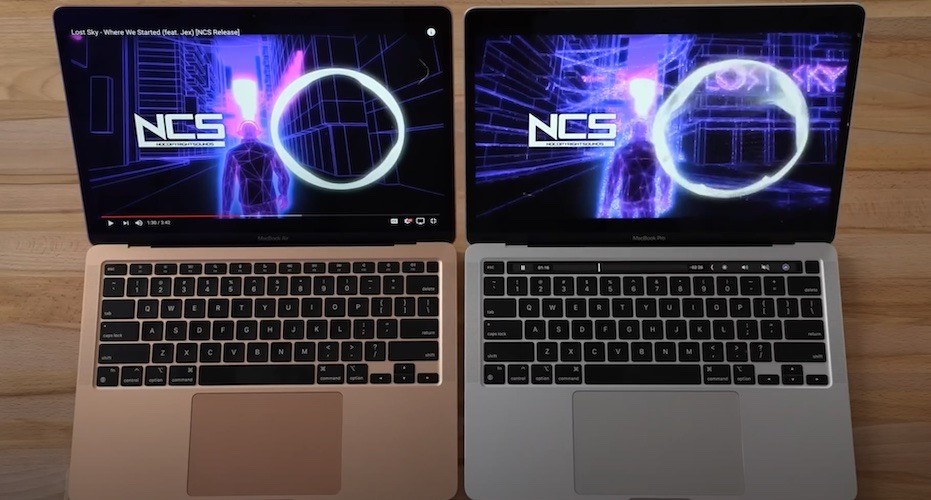 MacBook Air и MacBook Pro: Сравнение Дисплеев