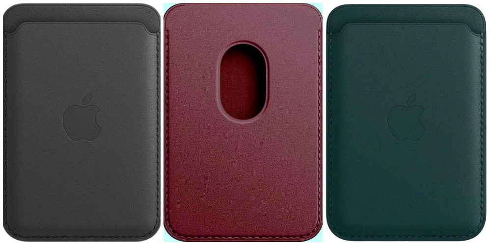 Картхолдер Wallet Midnight Кожаный чехол-бумажник MagSafe для iPhone