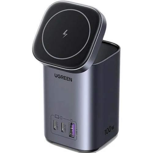 Зарядное устройство Ugreen CD342 100W 2-in-1 GaN