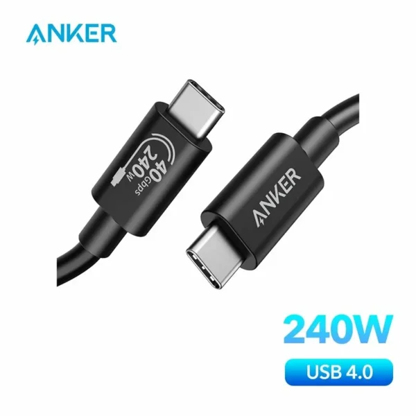 Кабель Anker 515 USB-C — USB-C (USB4)