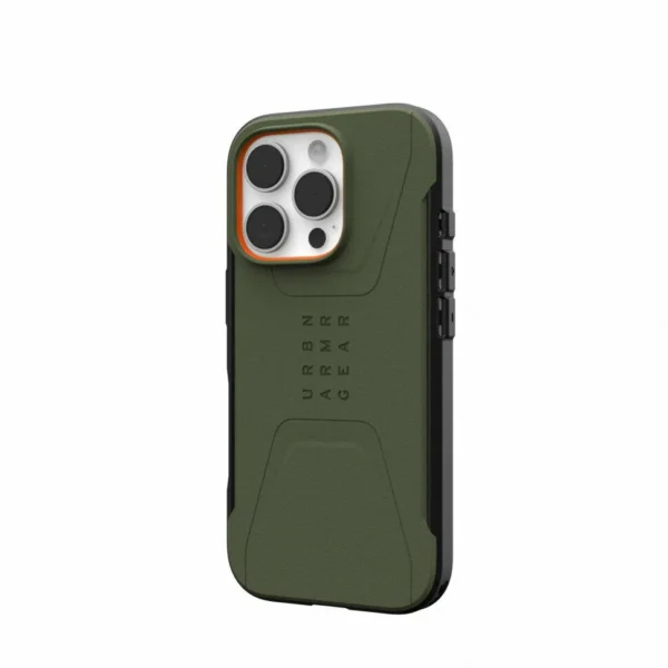 Чехол UAG Civilian Olive Drab with Magsafe для iPhone 16 Pro