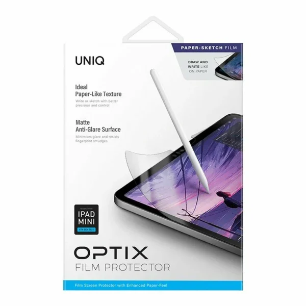 Uniq OPTIX Paper-Sketch — матовая пленка с эффектом бумаги для iPad mini 7