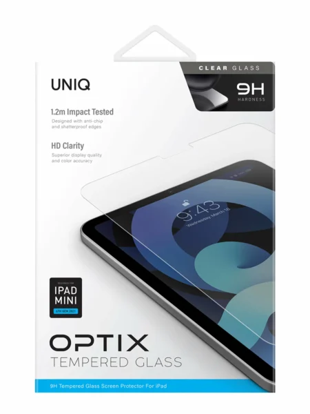 Uniq OPTIX Clear — защитное стекло для iPad mini 7 (2025)