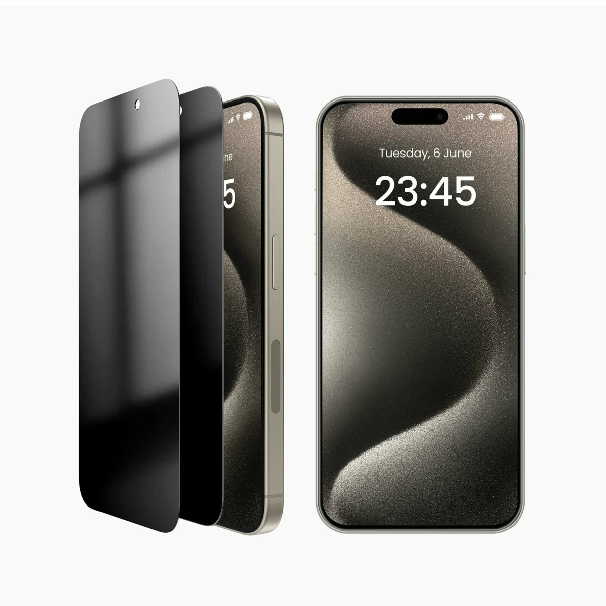 Защитная плёнка из закалённого стекла UGREEN SP408 (25620) для iPhone 15 Plus