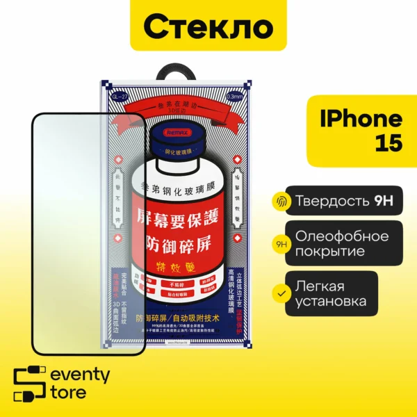 Защитное стекло Remax GL-27 Medicine для iPhone 15