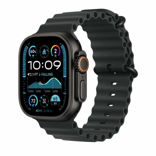 Ремешок Apple Watch Ocean Band Black Black Titanium 42-44-45mm (Series 1-9) 46mm (Series 10) 49mm(Ultra 1-2) MYPD3ZM/A