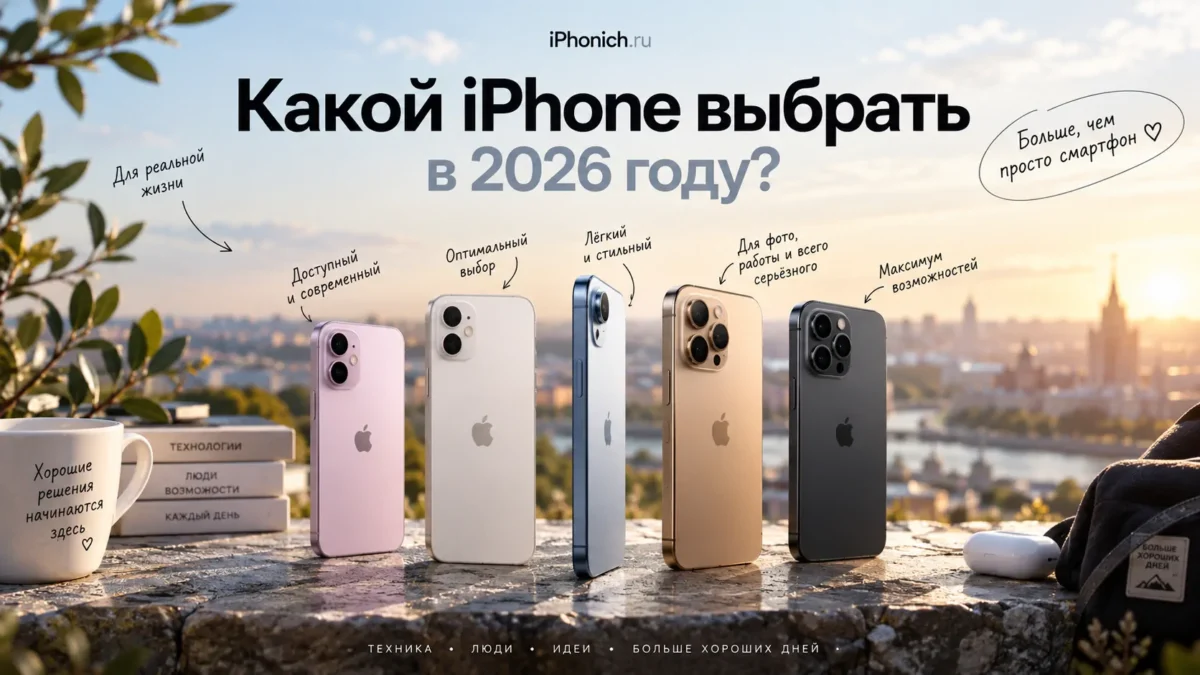 Какой iPhone купить в 2026 году: выбор по бюджету и задачам 1 iPhone 17 : 17e : Air : 18 Pro как основные варианты 2026