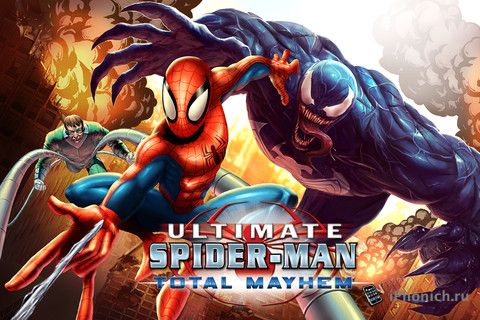 Spider-Man: Total Mayhem на iPhone/ iPad / iPod Touch