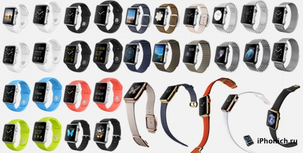 Ассортимент ремешков для Apple Watch стал больше