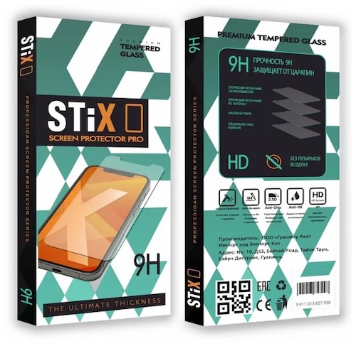 Защитное стекло STiX 10D iPhone 14 Plus